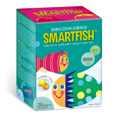 SmartFish 智睛叻DHA忌廉魚油