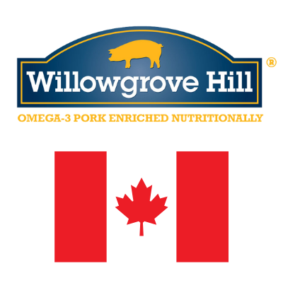 加拿大 Willowgrove Hill 絕無激素 Omega 3 豬肉