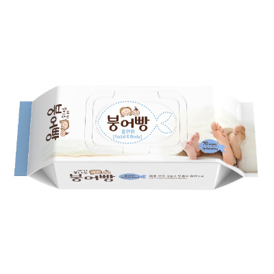 豆沙魚韓國嬰兒濕紙巾 10包裝