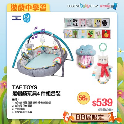 TAF TOYS 最暢銷玩具4 件組合裝