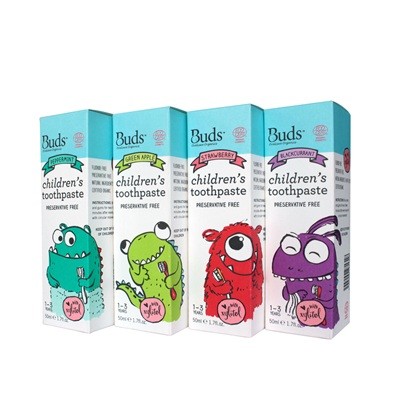 Buds Organics, Buds 有機兒童牙膏