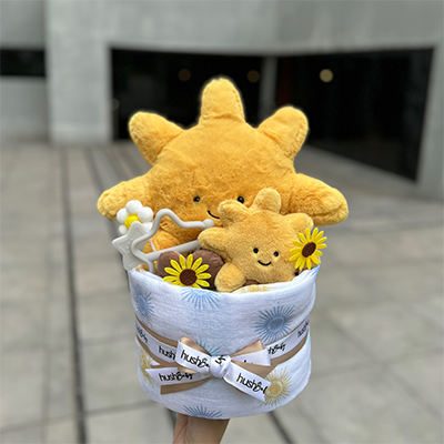 Jellycat Sun Diaper Cake